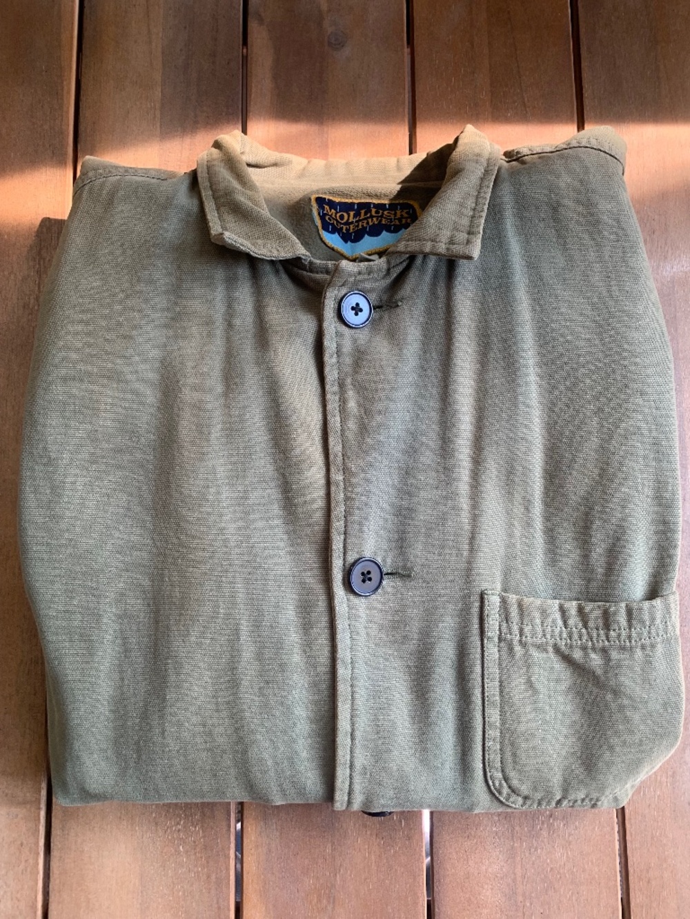 Mollusk Fall Deck Jacket in Olive